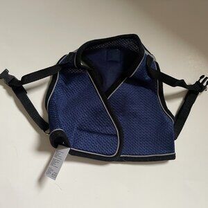 Feimax Love Has Support Blue Mesh Dog Harness